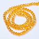 Electroplate Glass Beads Strands US-EGLA-A034-T8mm-B01-2