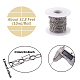 304 Stainless Steel Textured Cable Chains US-CHS-H007-05P-4