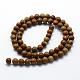 Natural Wood Lace Stone Beads Strands US-G-I199-17-8mm-4