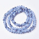 Electroplate Glass Beads Strands US-EGLA-A034-J10mm-F06-2