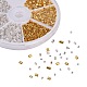 Brass Crimp Beads Sets US-KK-PH0019-01M-3