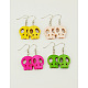 Fashion Earrings For Halloween US-EJEW-JE00285-1