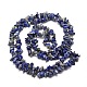 Natural Lapis Lazuli Chip Bead Strands US-G-M205-14-2