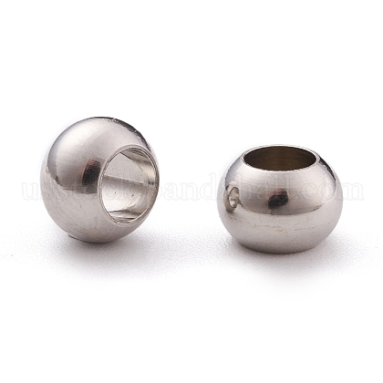 304 Stainless Steel Rondelle Beads US-STAS-I020-14-1