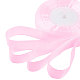Breast Cancer Pink Awareness Ribbon Making Materials Sheer Organza Ribbon US-RS20mmY043-5