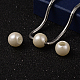 ABS Plastic Imitation Pearl European Beads US-MACR-R530-12mm-A41-2