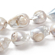 Natural Baroque Pearl Keshi Pearl Beads Strands US-PEAR-K004-20-5