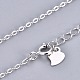 925 Sterling Silver Chain Necklaces US-NJEW-BB30129-18-2