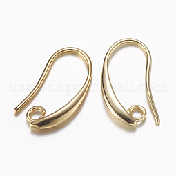Brass Earring Hooks US-KK-E711-062G