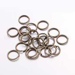 Open Jump Rings Brass Jump Rings US-JRC10MM-AB