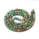 Baking Painted Glass Beads Strands US-DGLA-S115-8mm-S36-2