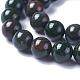 Natural Indian Bloodstone Beads Strands US-G-G954-02-6mm-2