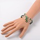 Shell Beads Wrap Bracelets US-BJEW-JB01608-03-3