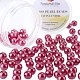 PandaHall Elite Pearlized Glass Pearl Round Beads US-HY-PH0001-10mm-038-1