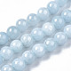 Natural Chalcedony Beads Strands US-G-S333-6mm-004-1