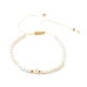 Adjustable Nylon Thread Braided Bead Bracelets Set US-BJEW-JB06450-11
