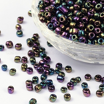 6/0 Glass Seed Beads US-SEED-A009-4mm-604-1