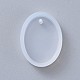 Oval Shape DIY Silicone Pendant Molds US-AJEW-P038-01-3