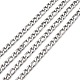 304 Stainless Steel Figaro Chains US-CHS-K001-32-7mm-1