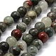Natural African Bloodstone Beads Strands US-G-G763-08-6mm-1
