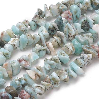 Natura Larimar Beads Strands US-G-D0007-01-1