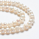 Natural Cultured Freshwater Pearl Beads Strands US-A23WT011-4