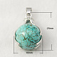 Natural & Synthetic Gemstone Pendants US-G-G074-M-2