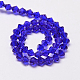Imitate Austrian Crystal Bicone Glass Beads Strands US-GLAA-F029-6x6mm-06-2
