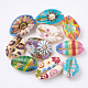 Printed Cowrie Shell Beads US-SHEL-S274-27-1