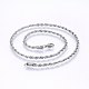 304 Stainless Steel Rope Chain Necklaces US-NJEW-F226-03P-03-1