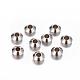 201 Stainless Steel Bicone Spacer Beads US-STAS-Q174-01-1