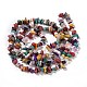Natural & Synthetic Gemstone Chips Beads Strands US-G-L154-21-3