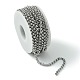 304 Stainless Steel Rolo Chains US-STAS-M032-42P-3.8mm-4