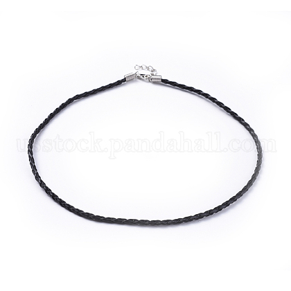 Imitation Leather Necklace Cord US-NFS001Y-1