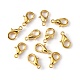 Zinc Alloy Lobster Claw Clasps US-E103-G-2