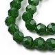 Opaque Solid Glass Bead Strands US-GLAA-R166-4mm-02A-2