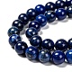 Natural Lapis Lazuli Beads Strands US-G-G087-8mm-3