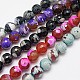 Natural Fire Crackle Agate Beads Strands US-G-D210-6mm-M2-1