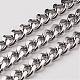 304 Stainless Steel Cuban Link Chains US-CHS-K001-19-5mm-1