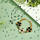 PandaHall Elite 2100Pcs 7 Style Glass Twisted Bugle Beads US-SEED-PH0001-55-2