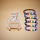 SUNNYCLUE Natural Gemstone Beads Stretch Bracelets US-BJEW-SC0001-01-4