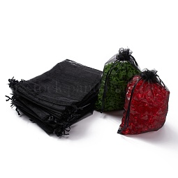 Organza Gift Bags with Drawstring US-OP-R016-13x18cm-18