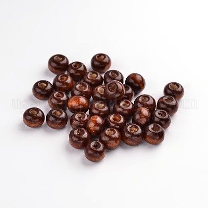 Dyed Natural Wood Beads US-WOOD-Q006-10mm-06-LF-1