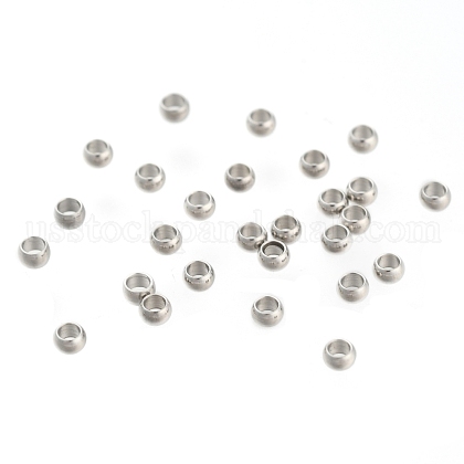 304 Stainless Steel Spacer Beads US-STAS-R065-31-1