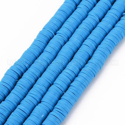 Handmade Polymer Clay Bead Strands US-CLAY-T002-6mm-30-1