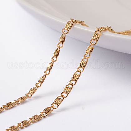 Ion Plating(IP) 304 Stainless Steel Lumachina Chains US-CHS-H007-28G-1