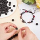 Synthetic Lava Rock Beads Strands US-G-S277-10mm-01-3