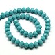 Opaque Solid Color Crystal Glass Rondelle Beads Strands US-EGLA-F046A-19-3