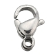 304 Stainless Steel Lobster Claw Clasps US-STAS-AB16-1-2