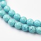 Synthetic Turquoise Bead Strands US-G-G945-05-6mm-3